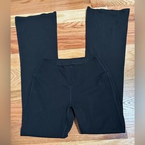 Uniqlo Black Airism Flare Leggings